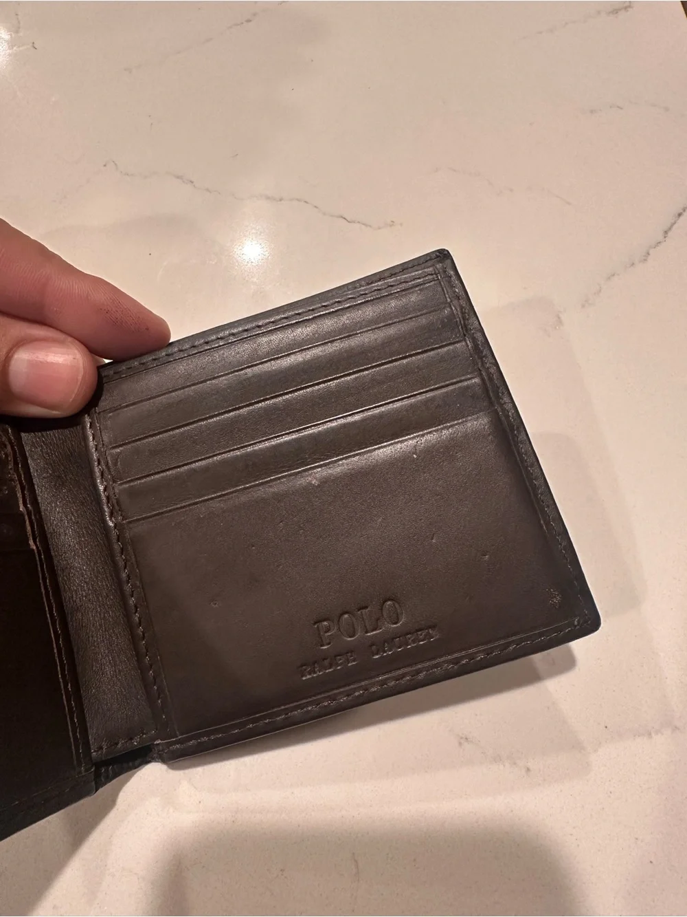 Polo Ralph Lauren compact leather